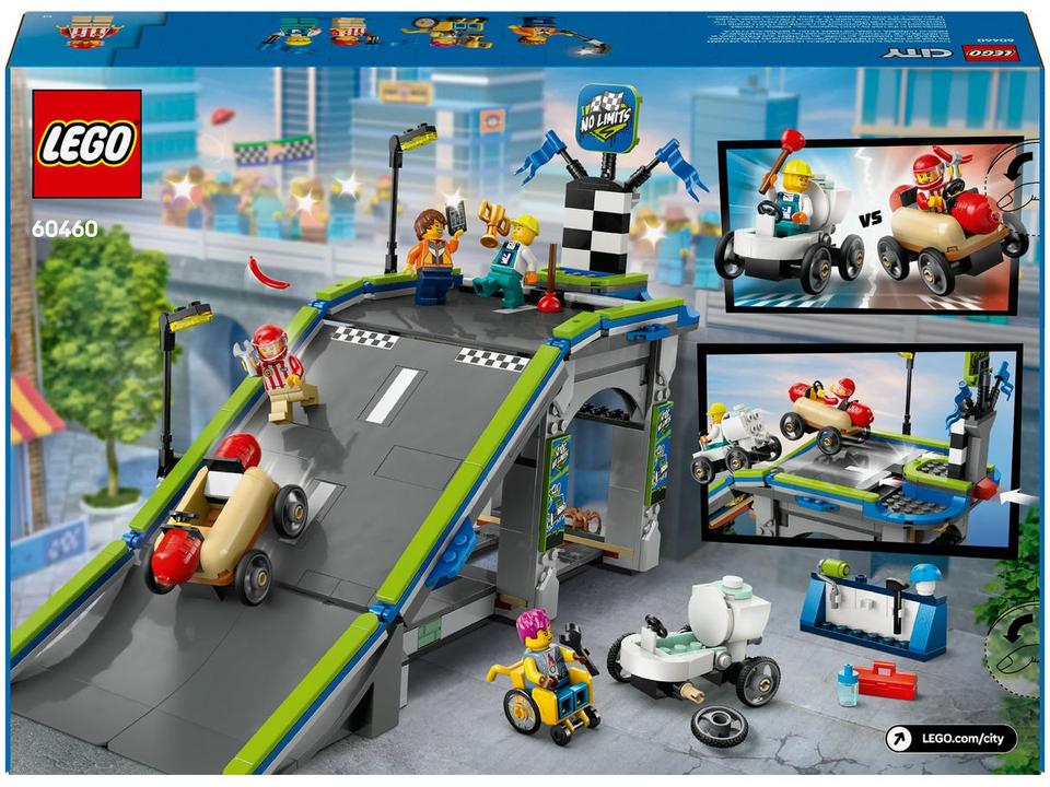 LEGO Sem Limites: Pista de Rampa para Carros de - 9