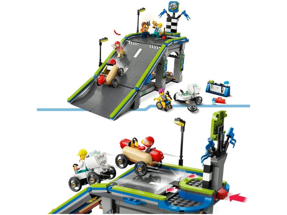 LEGO Sem Limites: Pista de Rampa para Carros de - 5