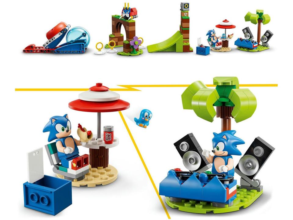 LEGO Sonic Desafio da Esfera de Velocidade 76990 - 292 Peças - 6