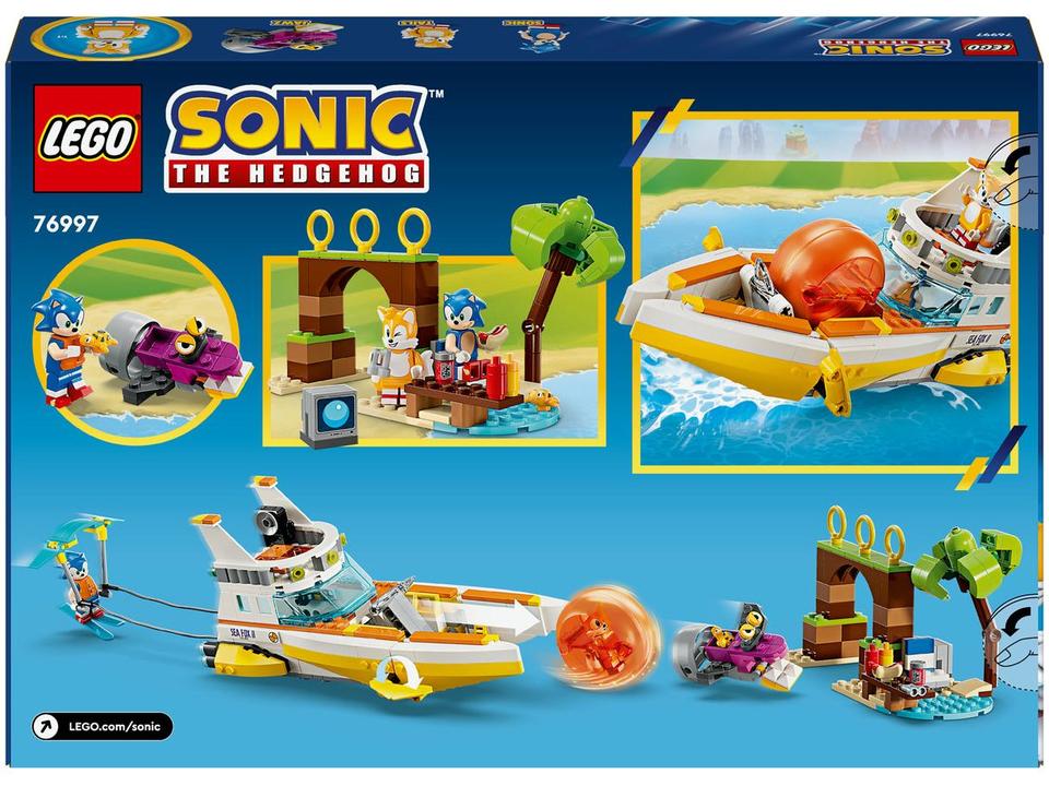 LEGO Sonic The Hedgehog Barco de Aventura do Tails - 9