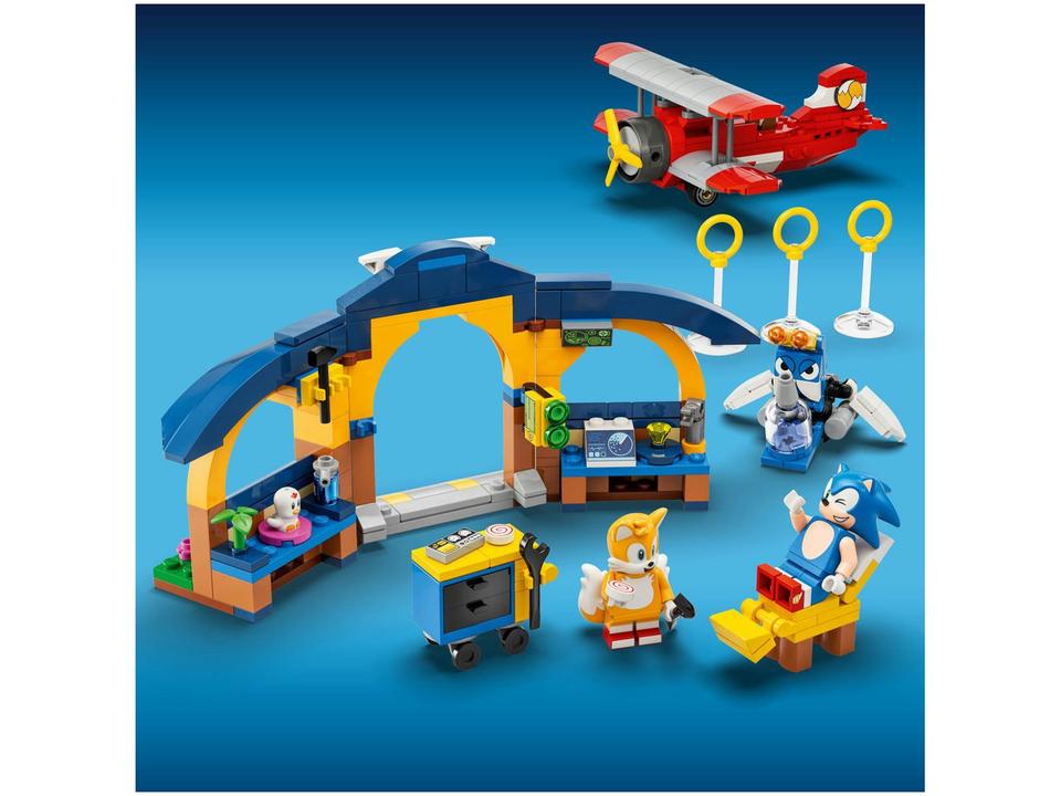 LEGO Sonic the Hedgehog Oficina do Tails e Avião - 7