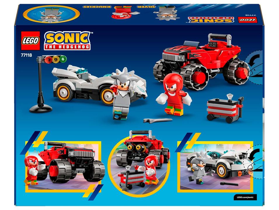 LEGO Sonic The Hedgehog Silver vs. Monster Truck - 6