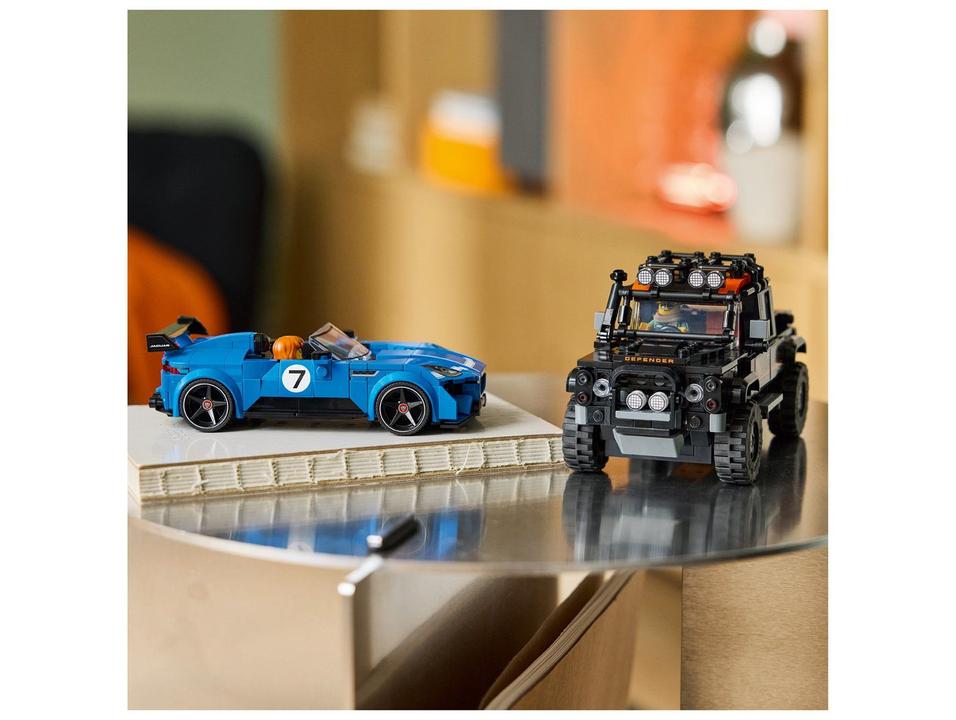 LEGO Speed Champions Jaguar Project 7 e Land Rover - 3