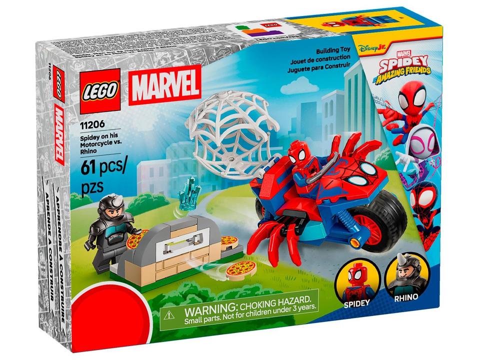 LEGO Spidey Motocicleta vs. Rhino 11206 - 5