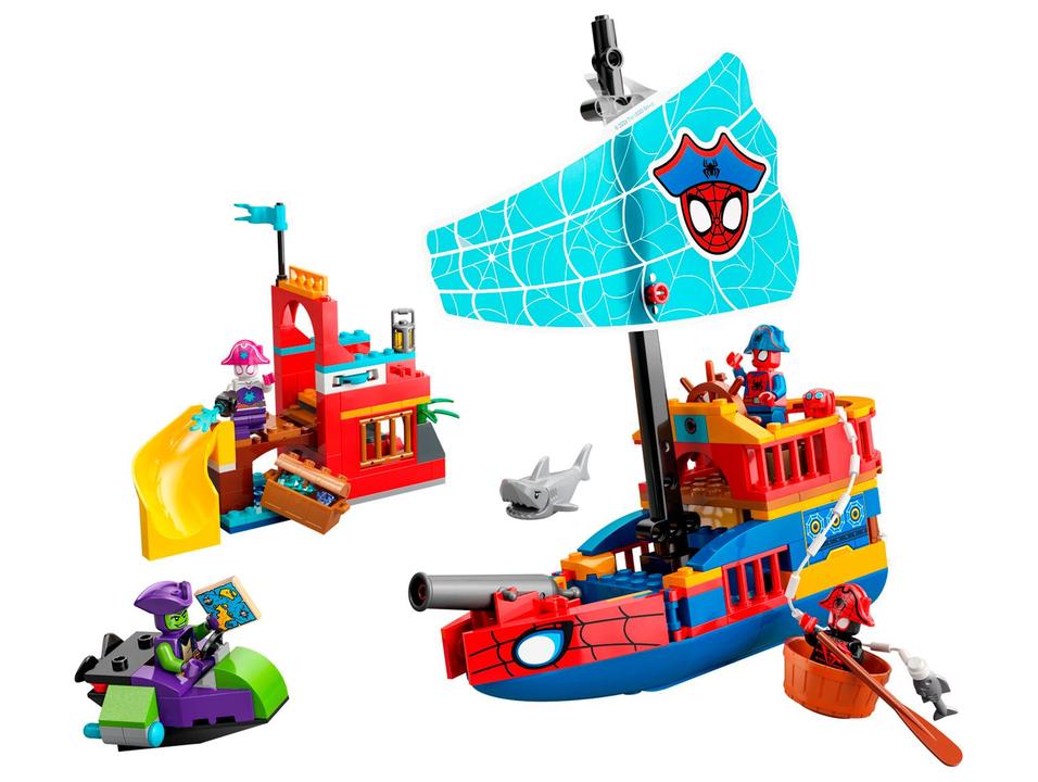 LEGO Spidey Navio Pirata e Equipe Spidey 11208 - 4