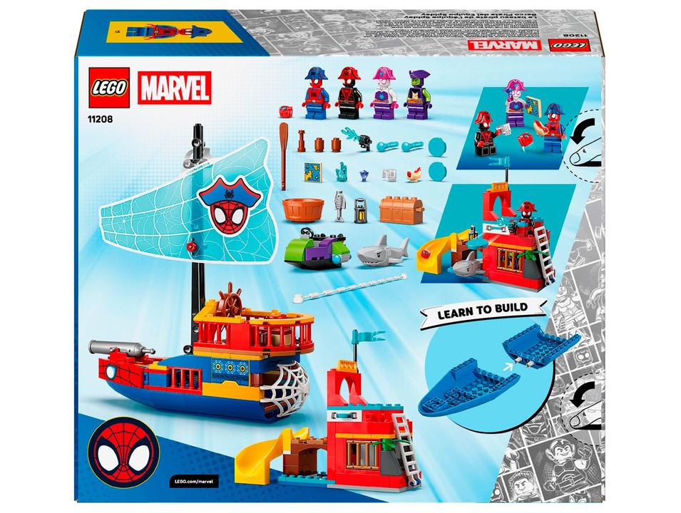 LEGO Spidey Navio Pirata e Equipe Spidey 11208 - 6