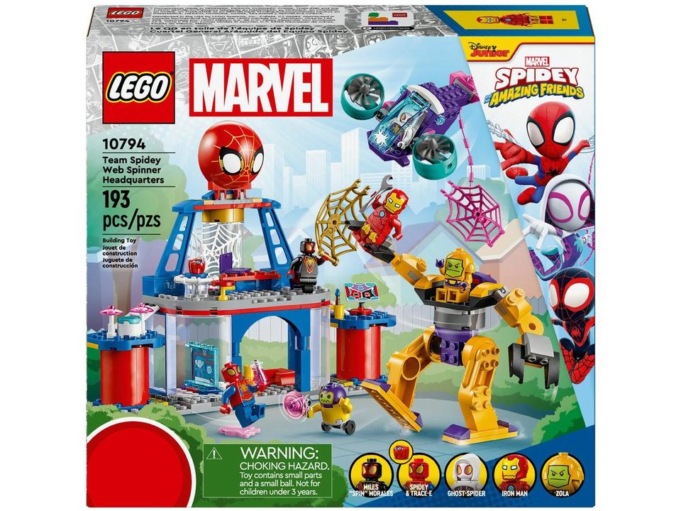 LEGO Spidey Quartel-General dos Lançadores - 1