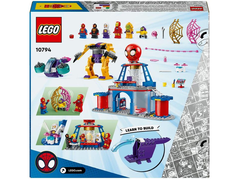 LEGO Spidey Quartel-General dos Lançadores - 9