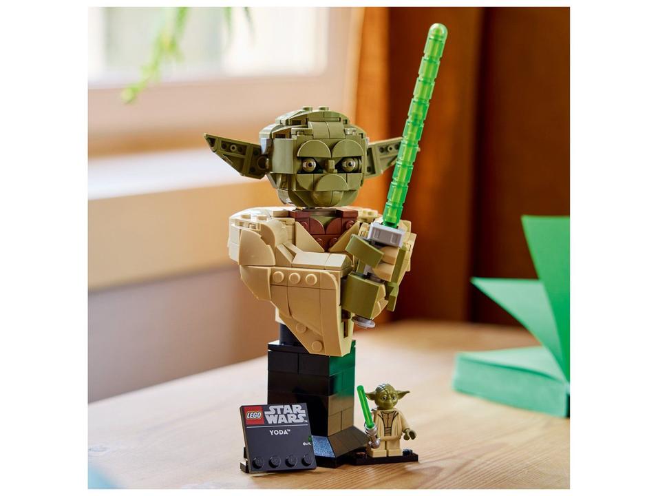 LEGO Star Wars Busto do Yoda - 3