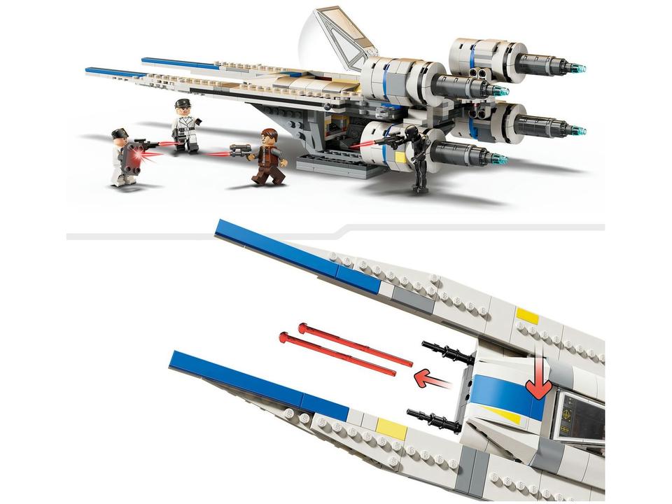 LEGO Star Wars Caça Estelar U-wing Rebelde - 7