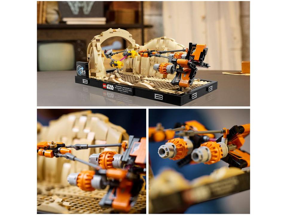 LEGO Star Wars Diorama da Corrida de Pods de Mos - 6