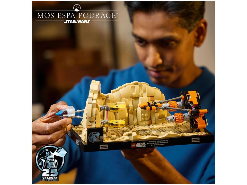 LEGO Star Wars Diorama da Corrida de Pods de Mos - 3