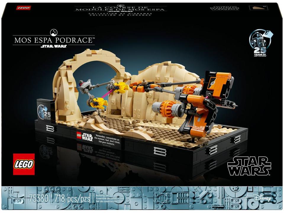 LEGO Star Wars Diorama da Corrida de Pods de Mos - 1