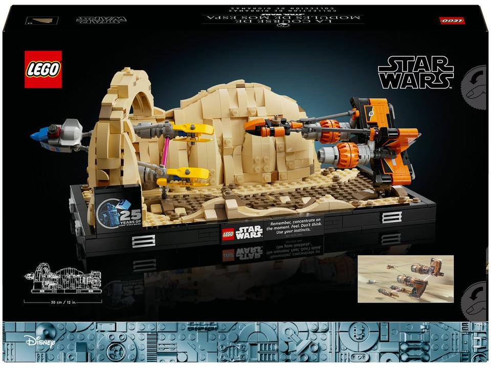 LEGO Star Wars Diorama da Corrida de Pods de Mos - 9