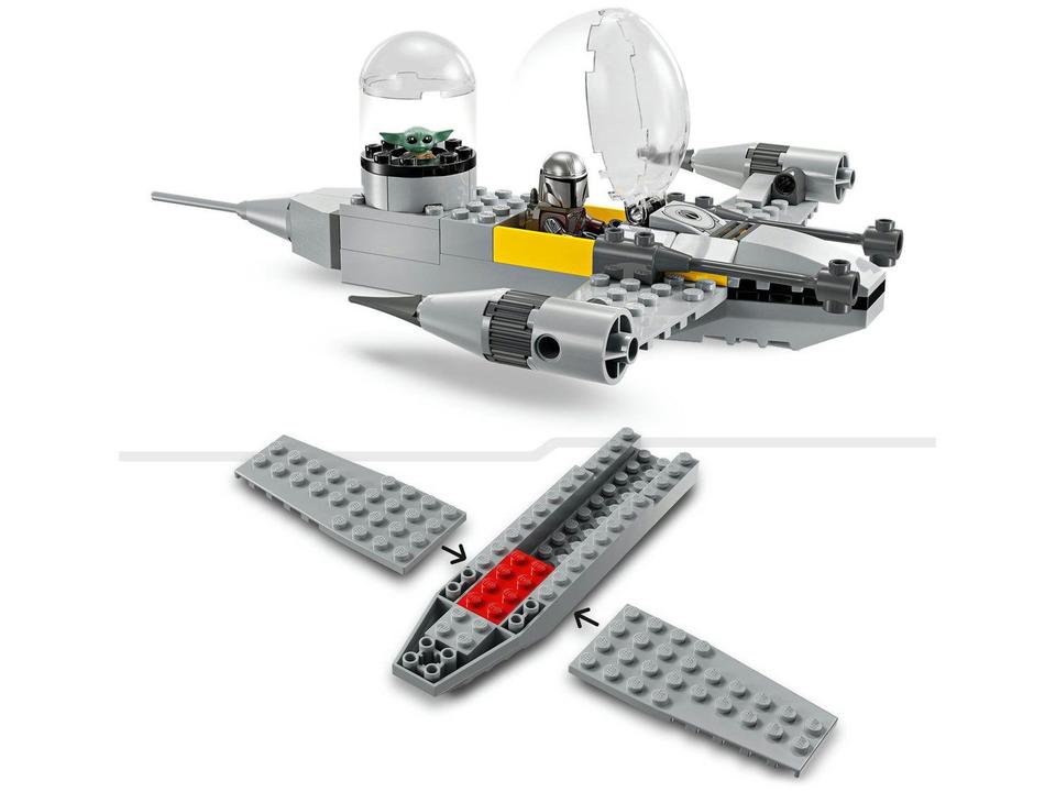 LEGO Star Wars Mando e Grogu N-1 Starfighter - 5