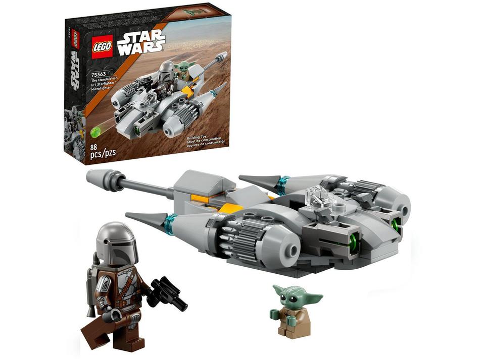 LEGO Star Wars Microfighter Caça Estelar N-1 do - Mandaloriano 75363 88 Peças