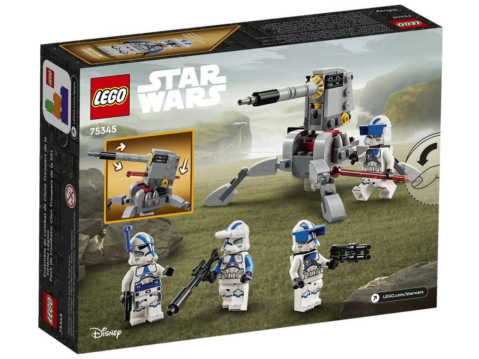 LEGO Star Wars Soldados Clone de 501 119 Peças - 4