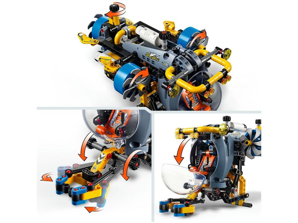 LEGO Submarino de Pesquisa em Mar Profundo 42201 - 5