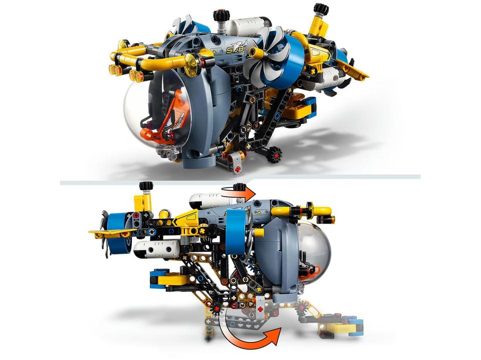 LEGO Submarino de Pesquisa em Mar Profundo 42201 - 6