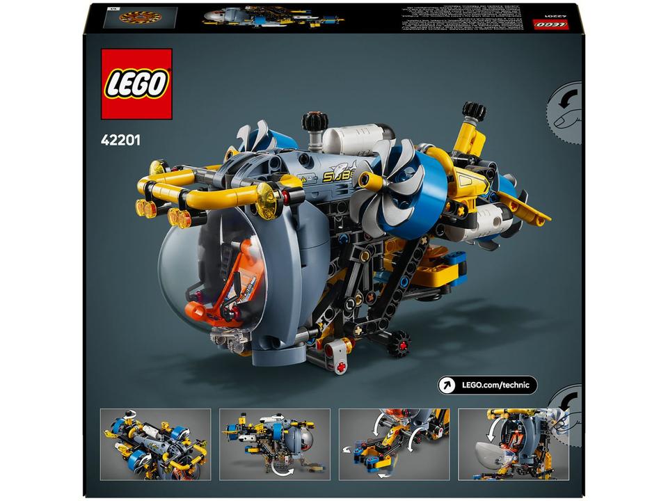 LEGO Submarino de Pesquisa em Mar Profundo 42201 - 9