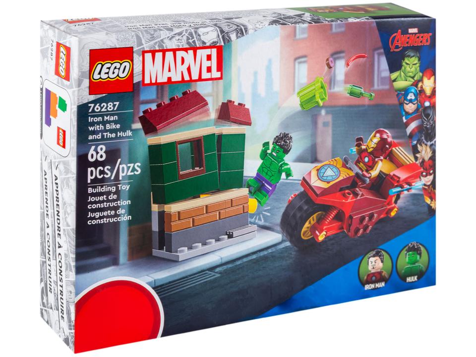 LEGO Super Heroes Homem de Ferro com Motocicleta - 12