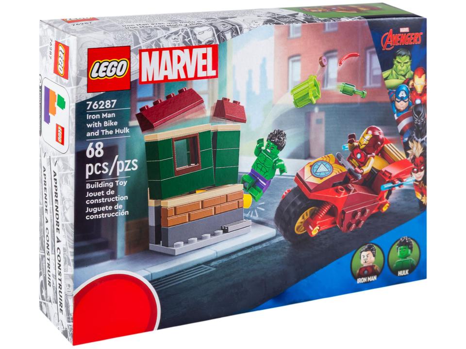 LEGO Super Heroes Homem de Ferro com Motocicleta - 12