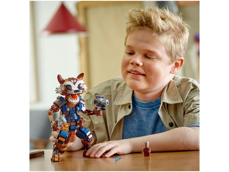 LEGO Super Heroes Marvel Rocket e Groot Bebê - 1