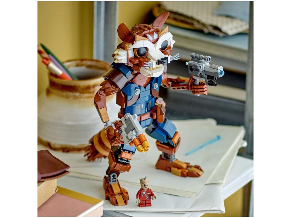 LEGO Super Heroes Marvel Rocket e Groot Bebê - 3