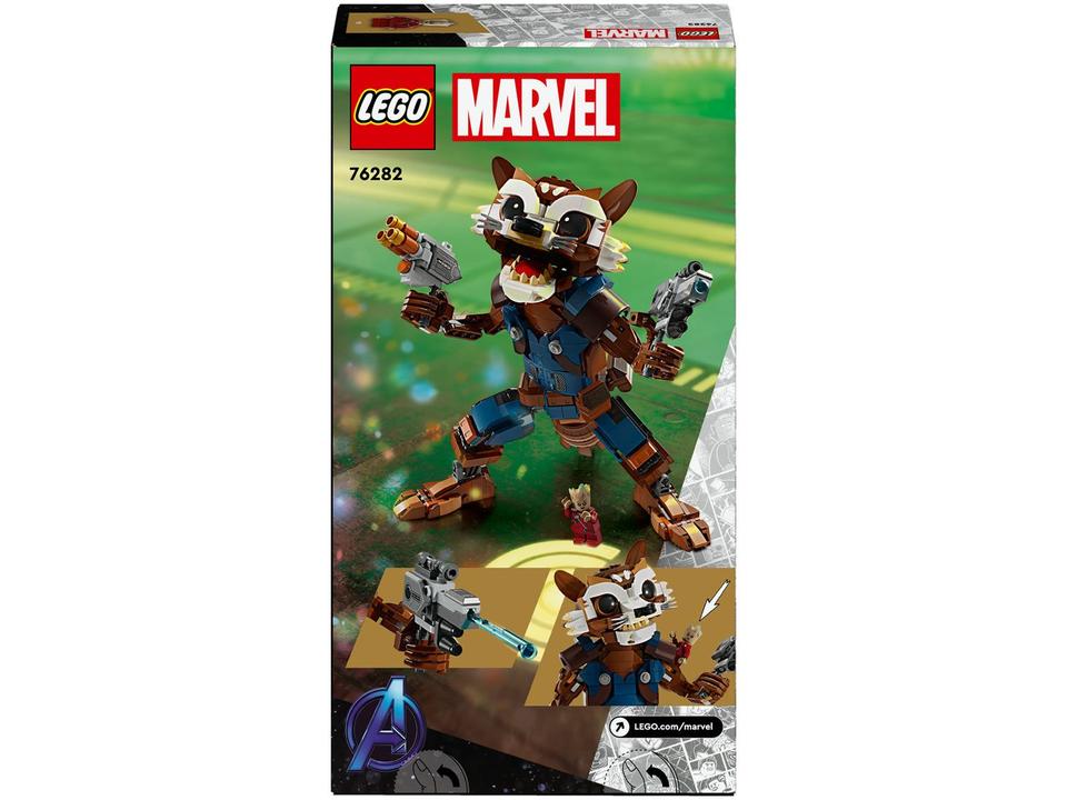 LEGO Super Heroes Marvel Rocket e Groot Bebê - 7