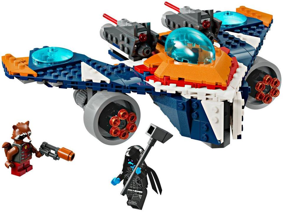LEGO Super Heroes Marvel Warbird do Rocket vs - 6