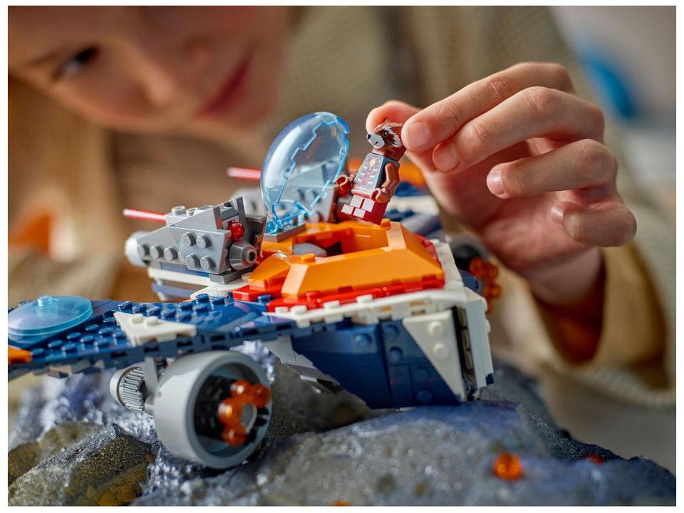 LEGO Super Heroes Marvel Warbird do Rocket vs - 1