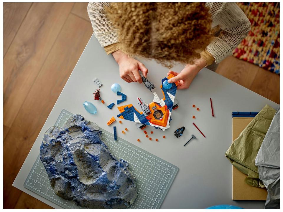 LEGO Super Heroes Marvel Warbird do Rocket vs - 2