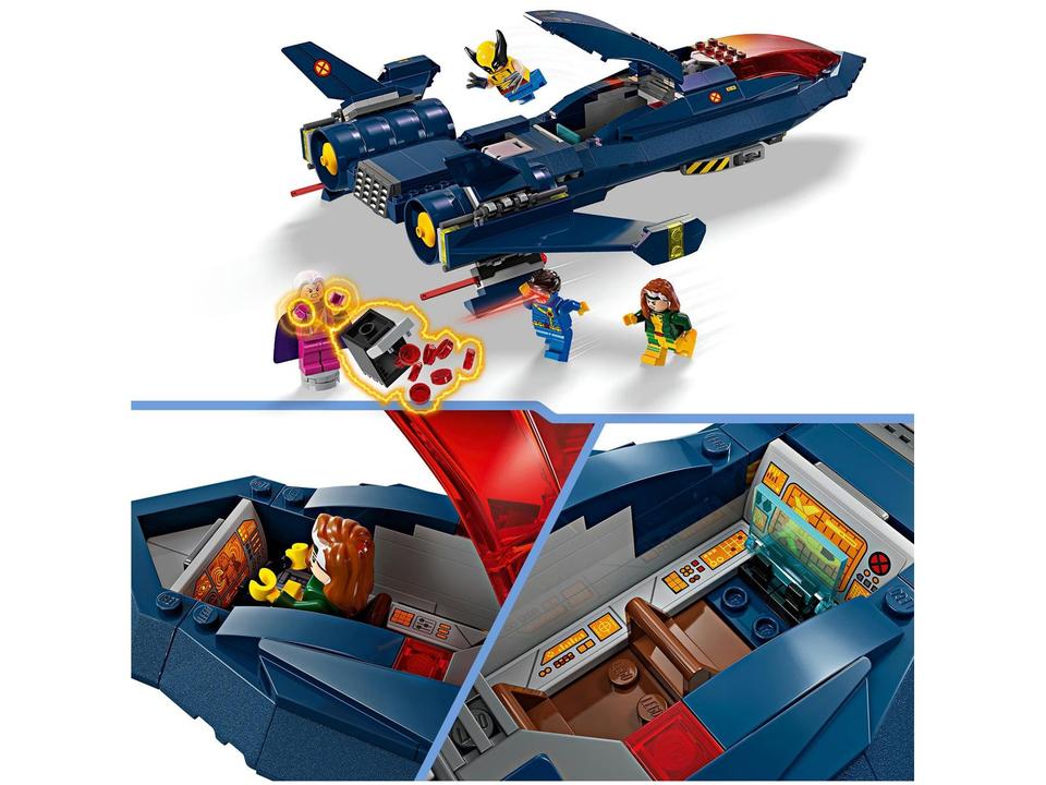 LEGO Super Heroes Marvel X-Jato dos X-Men - 5