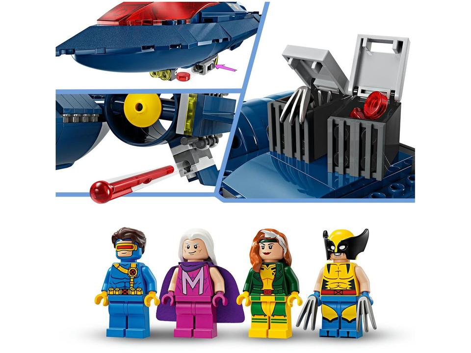 LEGO Super Heroes Marvel X-Jato dos X-Men - 6