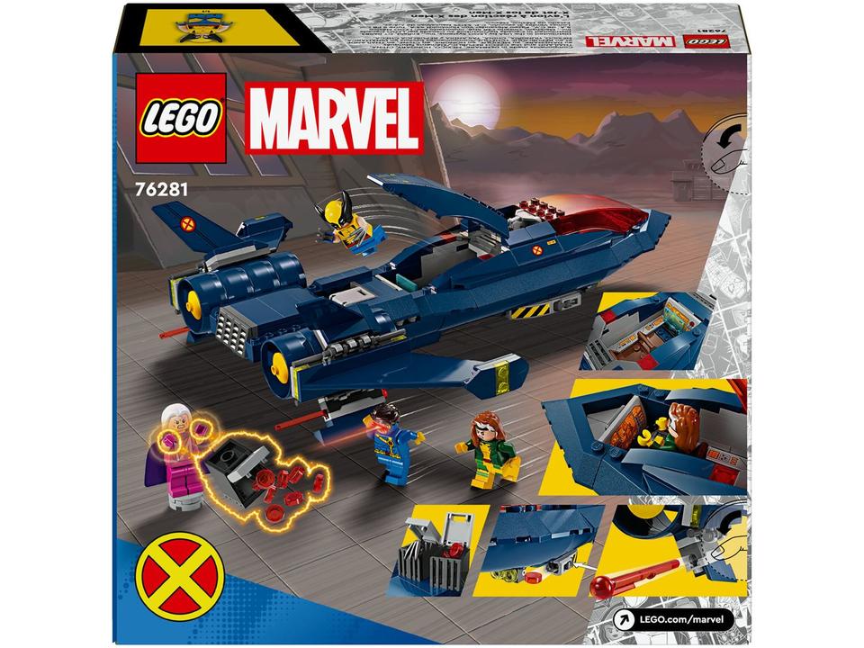 LEGO Super Heroes Marvel X-Jato dos X-Men - 8
