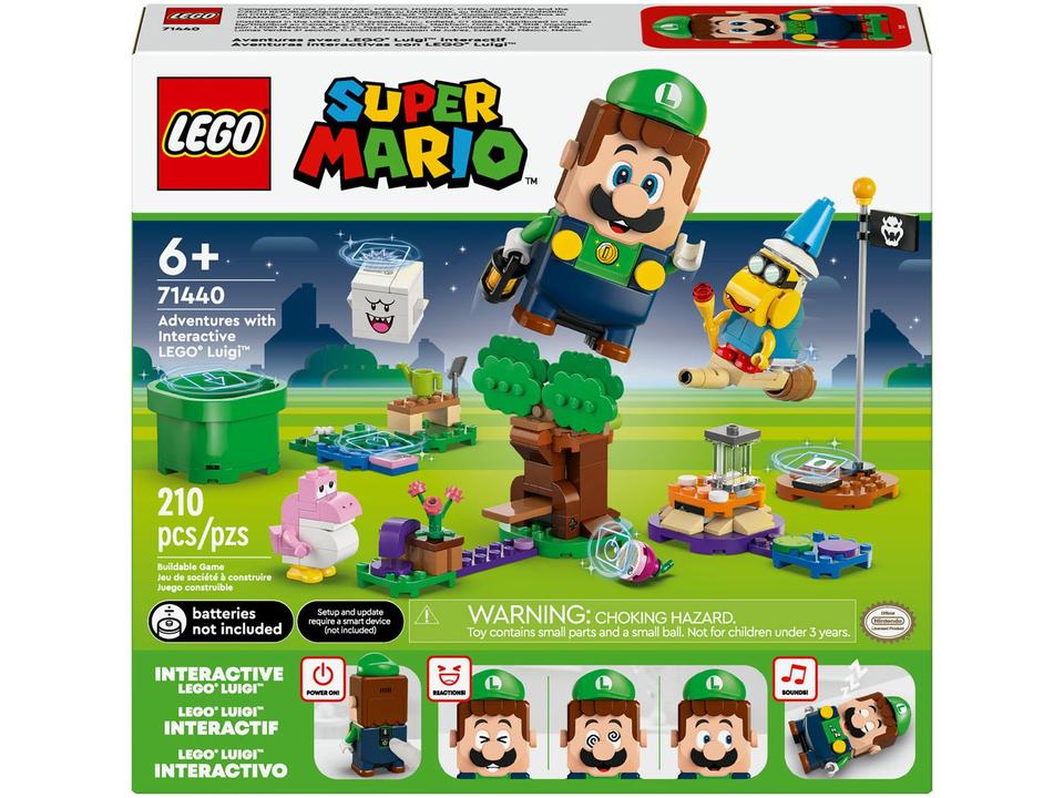 LEGO Super Mario Aventuras Interativas Luigi 71440 - 8