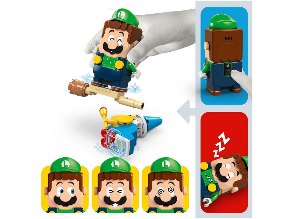 LEGO Super Mario Aventuras Interativas Luigi 71440 - 5