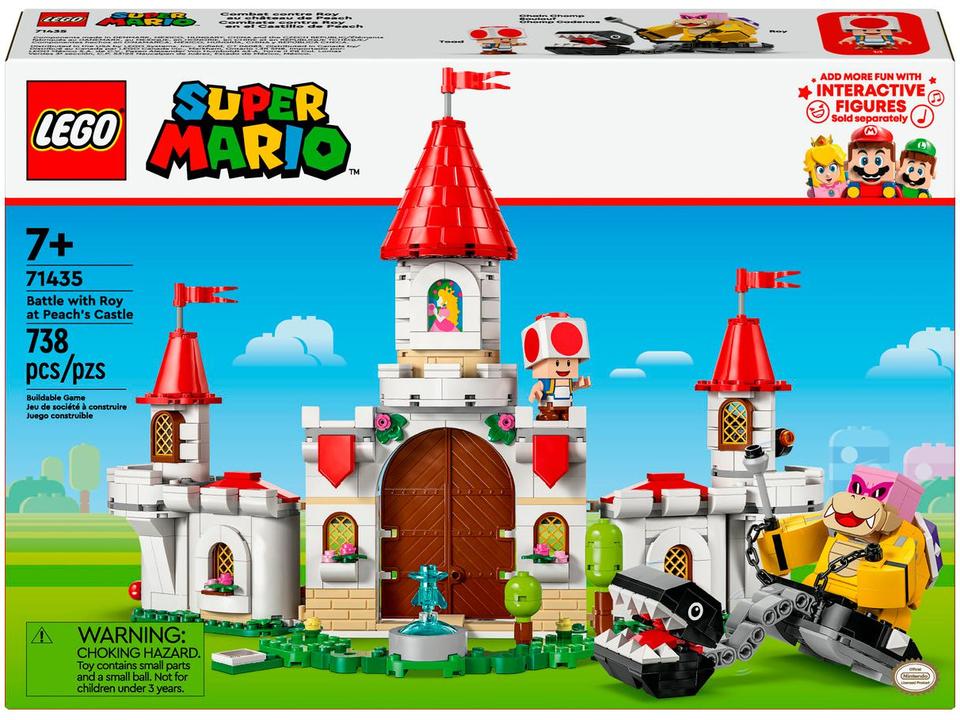 LEGO Super Mario Batalha contra o Roy no Castelo - 6