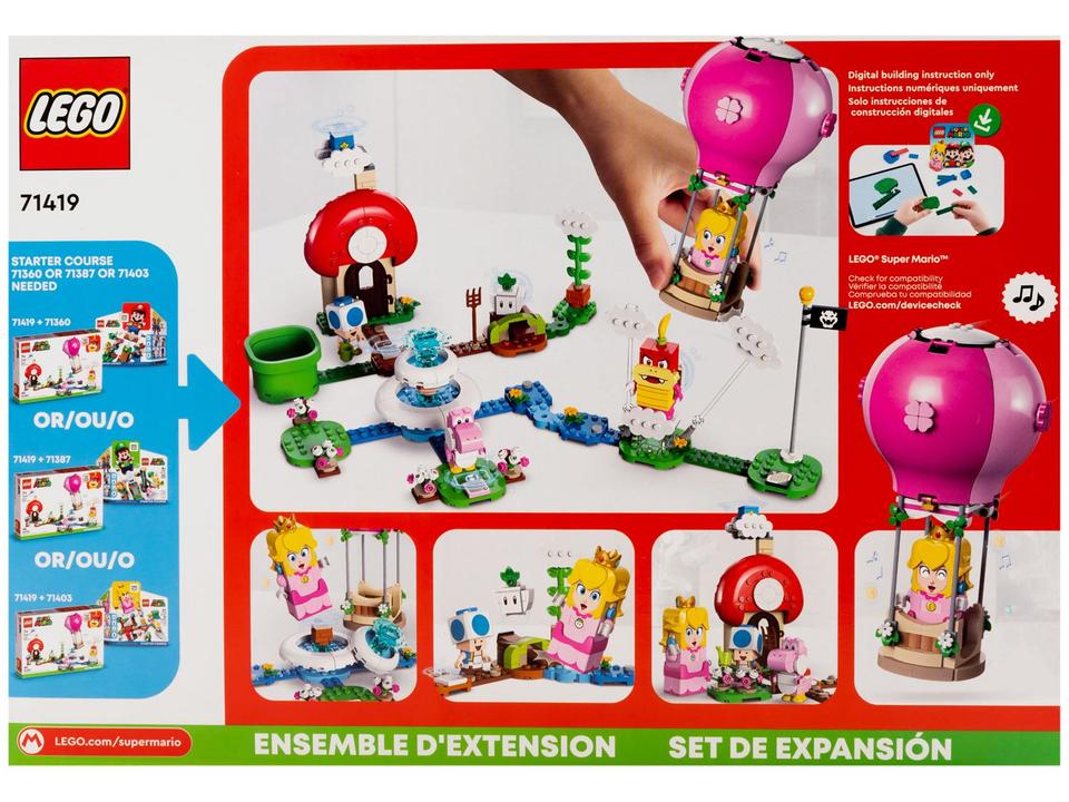 LEGO Super Mario Passeio de Balão no Jardim da - 5