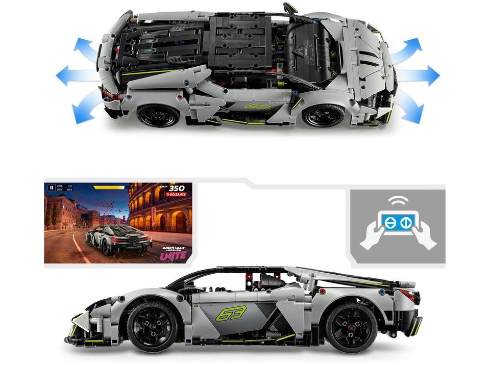 LEGO Supercarro Esportivo Lamborghini Revuelto - 6