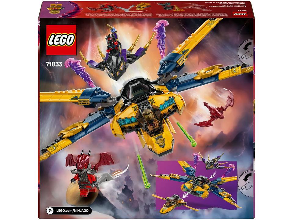LEGO Superjato da Tempestade de Ras e Arin 71833 - 7