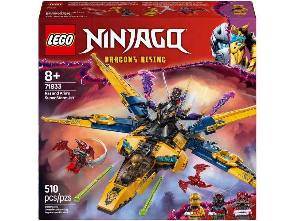 LEGO Superjato da Tempestade de Ras e Arin 71833 - 6