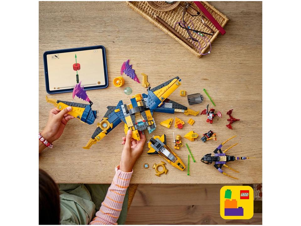 LEGO Superjato da Tempestade de Ras e Arin 71833 - 1