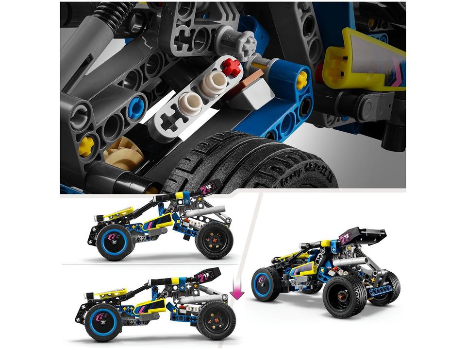 LEGO Technic Buggy de Corrida Off-Road 42164 - 6