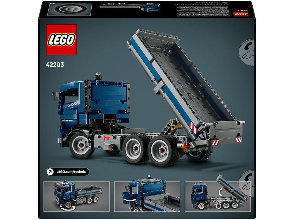 LEGO Technic Caminhão Caçamba Basculante 42203 - 9