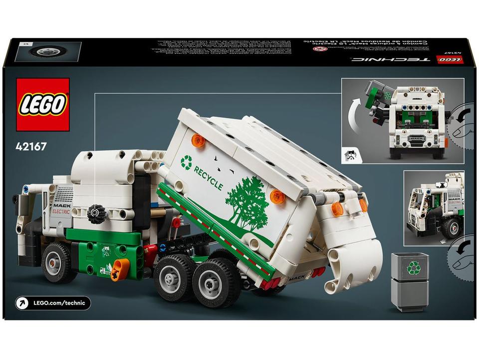 LEGO Technic Caminhão de Lixo Mack LR Electric - 9