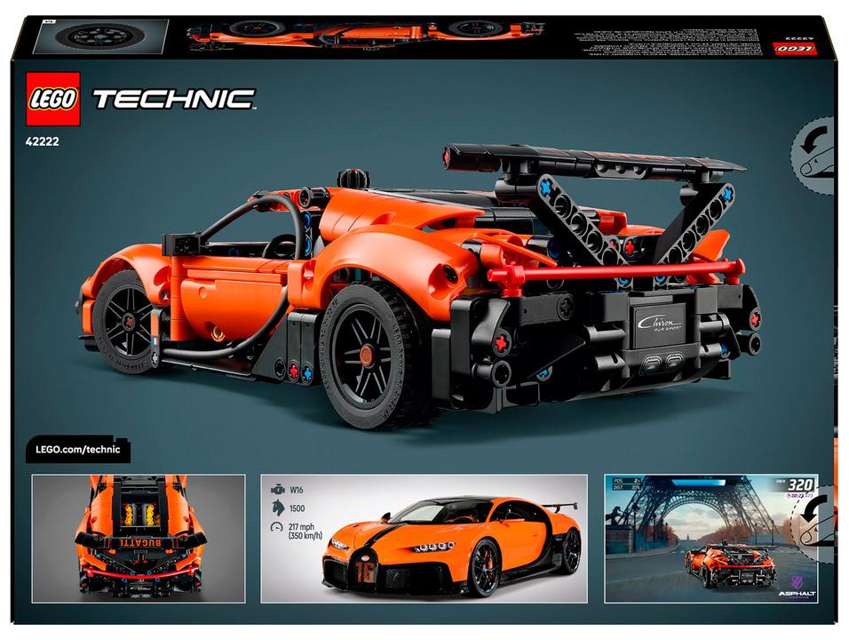 LEGO Technic Hipercarro Bugatti Chiron Pur Sport - 6