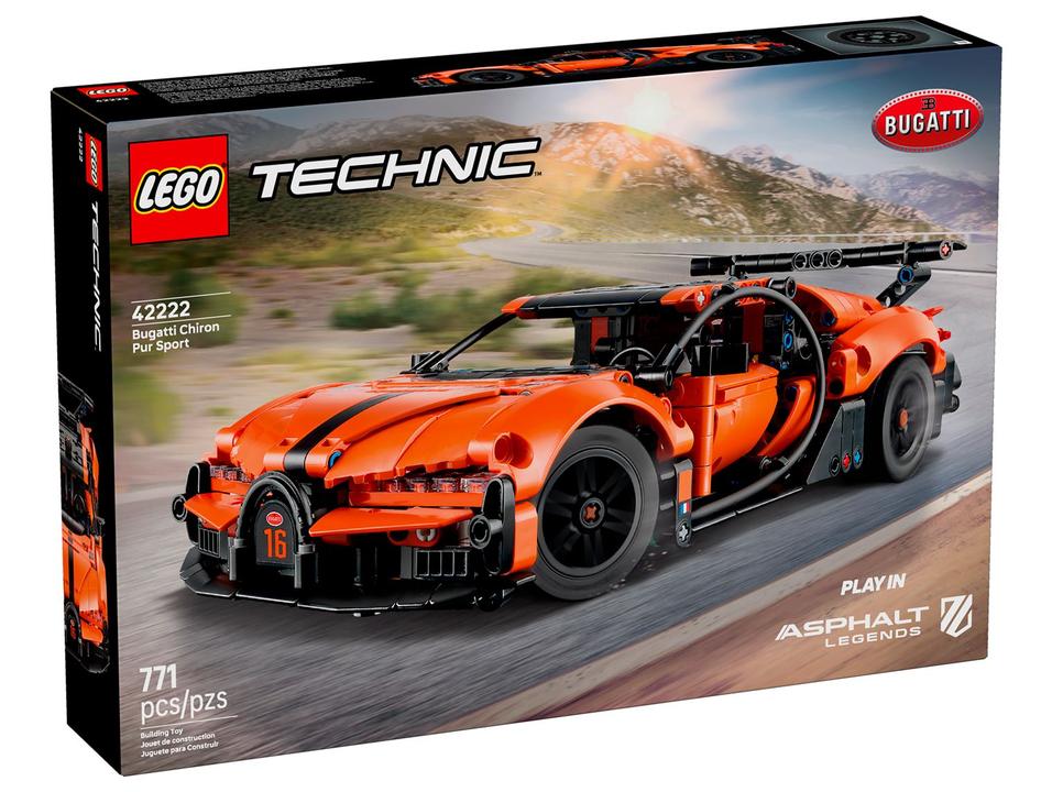 LEGO Technic Hipercarro Bugatti Chiron Pur Sport - 5