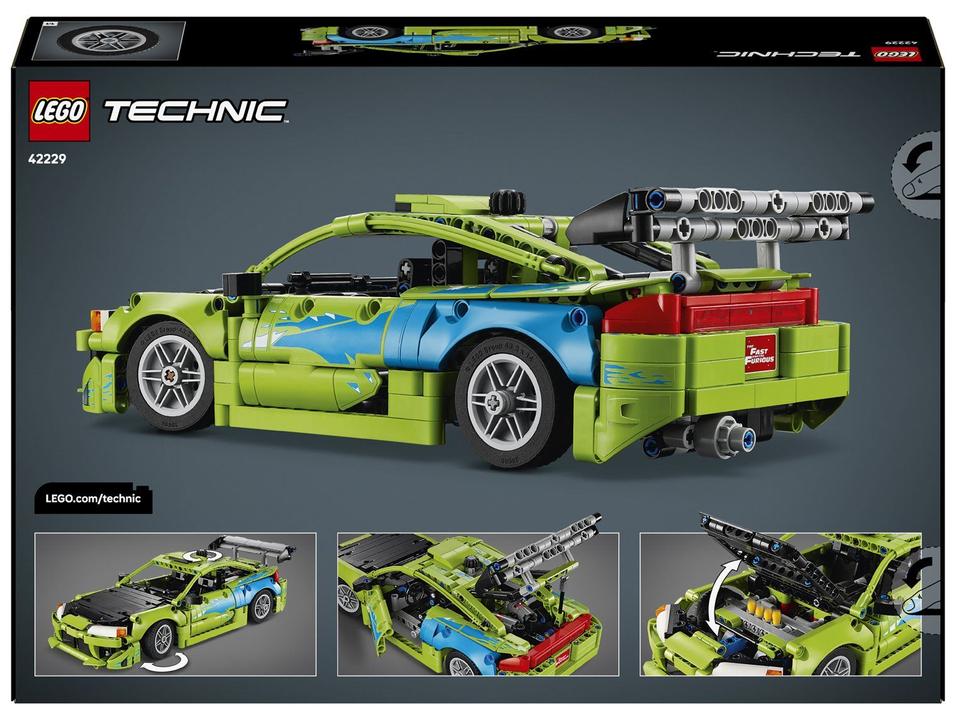LEGO Technic Mitsubishi Eclipse de Velozes - 6