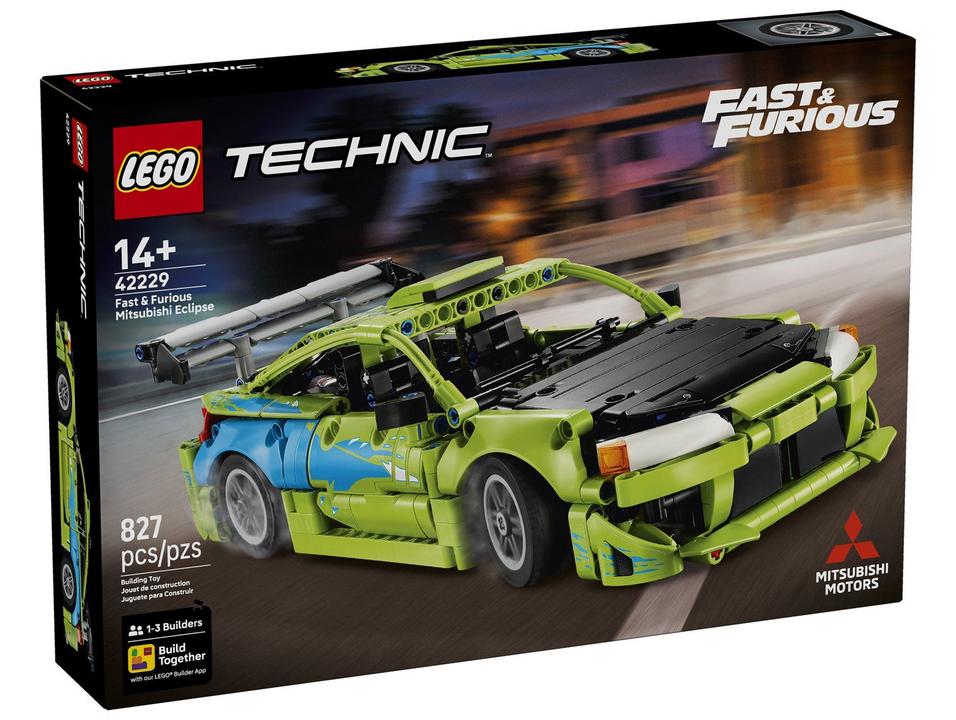 LEGO Technic Mitsubishi Eclipse de Velozes - 5